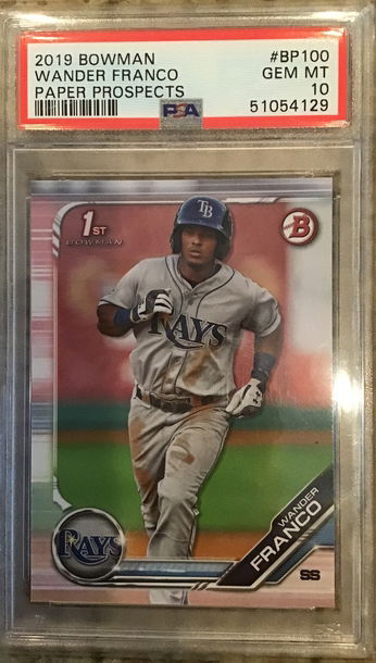 Wander Franco 2019 Bowman Prospects 