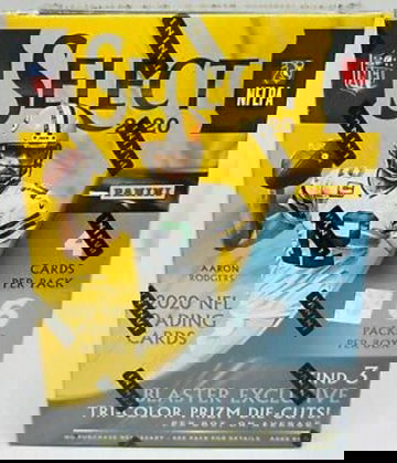 2020 2021 Panini Select NFL Football Blaster Box Walmart Tri Color Die Cut