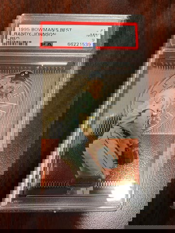 1995 Bowmans Best Randy Johnson Red PSA 9