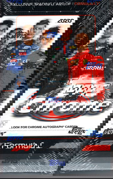 2020 Topps Chrome Formula 1  Hobby Box F1