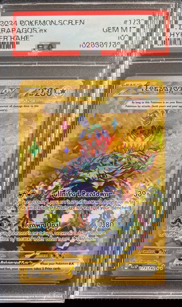 2024 Pokémon Terapagos ex Stellar Crown 173/142 PSA 10 Gem Mint 