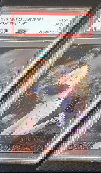 1996 Metal Universe #107 Ken Griffey Jr PSA 9 MINT