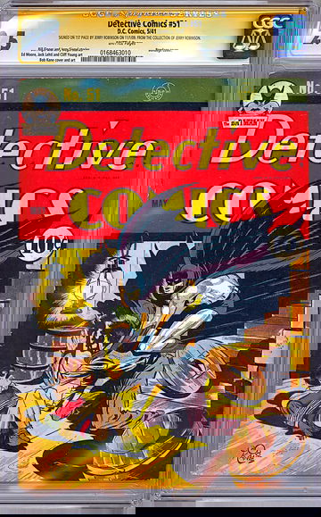 DETECTIVE COMICS #51 CGC-SS 2.5 *CERTIFIED PRIVATE COLLECTION OF JERRY ROBINSON*