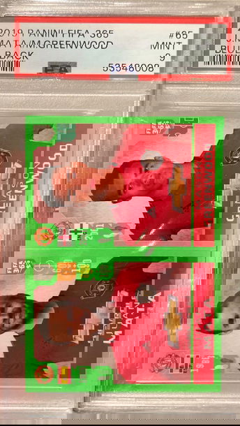 2019 FIFA 365 Mata/Greenwood Blue Back PSA 9