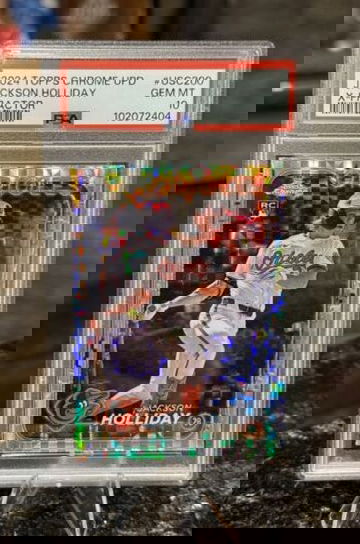 2024 Topps Chrome Update X-FRACTOR #USC200 JACKSON HOLLIDAY RC PSA 10 GEM MINT