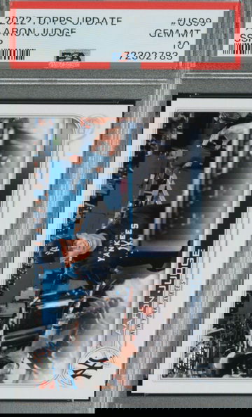 2022 Aaron Judge Topps Update SSP PSA 10 GEM MINT 💎Yankees MVP