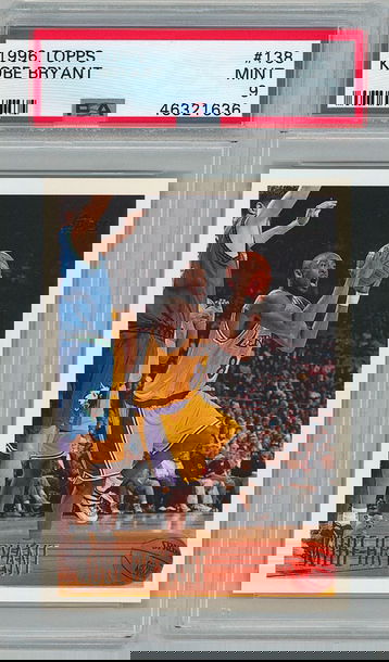 KOBE BRYANT 1996 Topps RC