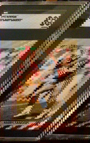 1992 Bowman Gold Foil #221 Barry Sanders