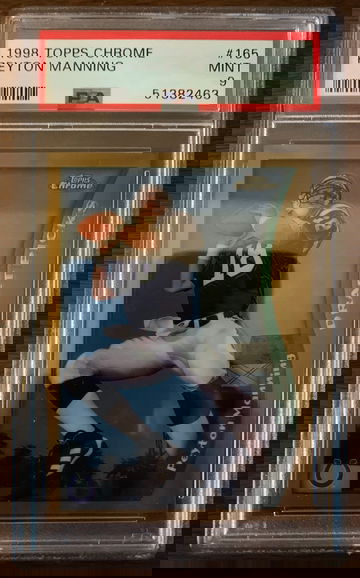 1998 Topps Chrome Peyton Manning #165 PSA 10