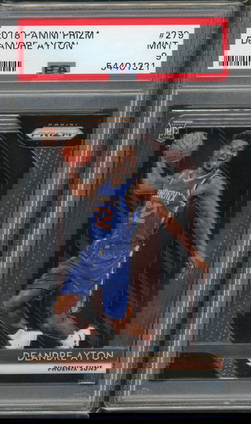 2018 Prizm DeAndre Ayton PSA 9