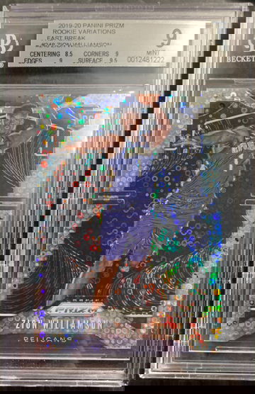 2019 Prizm Variation Fast Break Zion Williamson