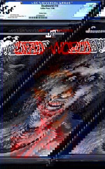 Deadworld #10 (1988) CGC 9.6 -- White pages; 1st published image of the The Crow