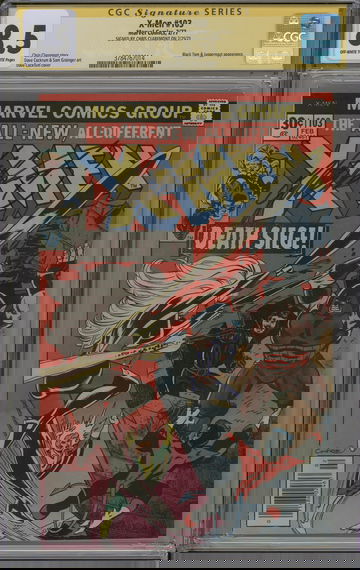 X-Men #103. CGC 8.5 VF+ SS Chris Claremont, Juggernaut and Black Tom