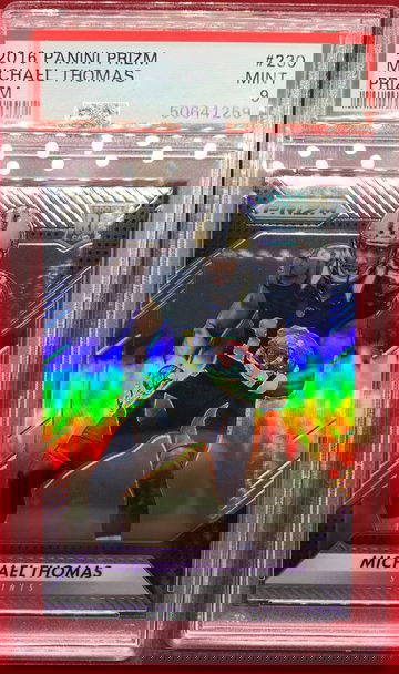 2016 Michael Thomas Prizm Silver RC PSA 9