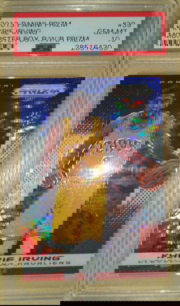 2013 Prizm kyrie irving moster psa 10