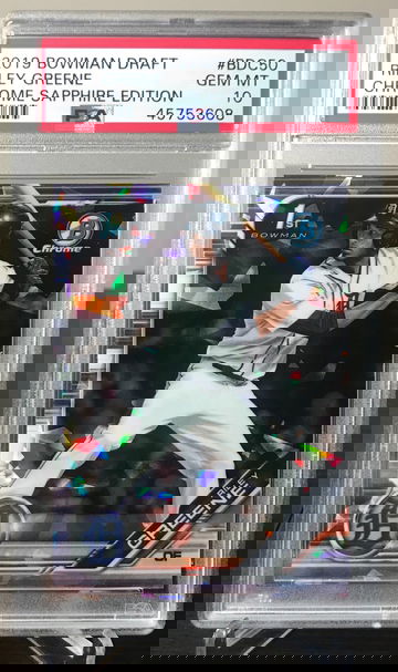 Riley Greene 2019 Bowman Draft Sapphire 