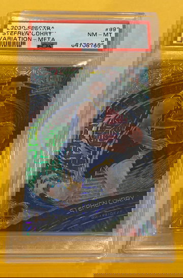 2020-21 Panini Spectra Variations Meta #99 Stephen Curry 9 /25