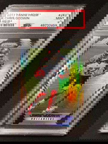 2017 Prizm - Chris Godwin - Rookie Silver Prizm PSA 9