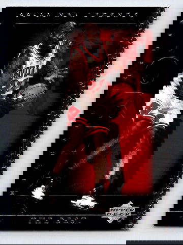 1999 00 Upper Deck MICHAEL JORDAN NBA Legends The Best #87