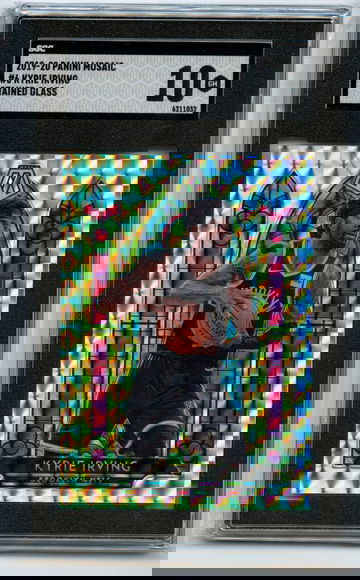 Kyrie Irving 2019-2020 Panini Mosaic Stained Glass SGC 10 Gem Mint Brooklyn Nets