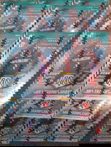 2019-20 Panini Mosaic- 15x Blaster Box lot