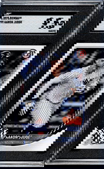 2025 Bowman #99 Aaron Judge SGC 9.5