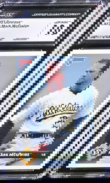 1993 DONRUSS MARK MCGWIRE #479 CGC 10