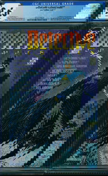 DETECTIVE COMICS #600, CGC 9.6 NM+