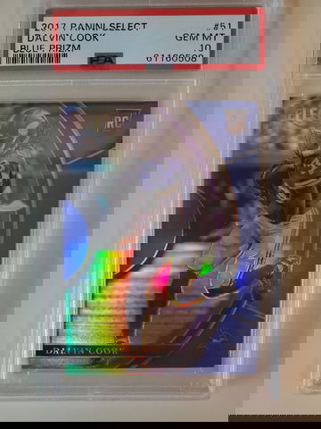 DALVIN COOK 2017 SELECT BLUE #'D /149 PSA 10