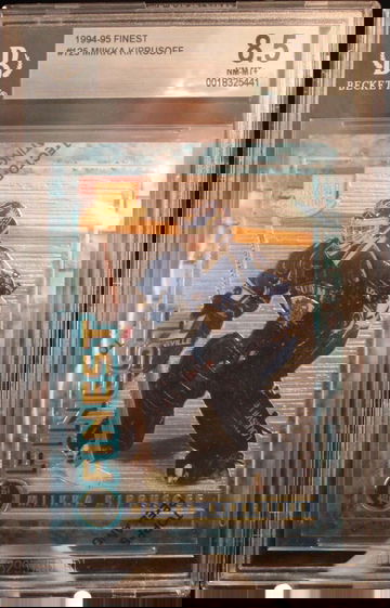 1994 Finest Miikka Kiprusoff RC #125 BGS 8.5