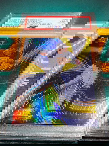 2020 Panini Select Fernando Tatis Jr Phenomenon Gold Prizm Psa 9 