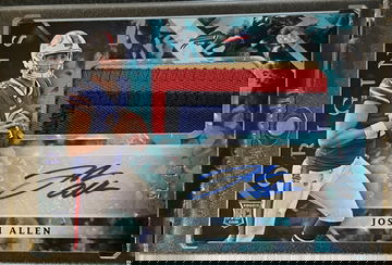 2018 Josh Allen Origins 4 Color Patch Auto RC 14/25