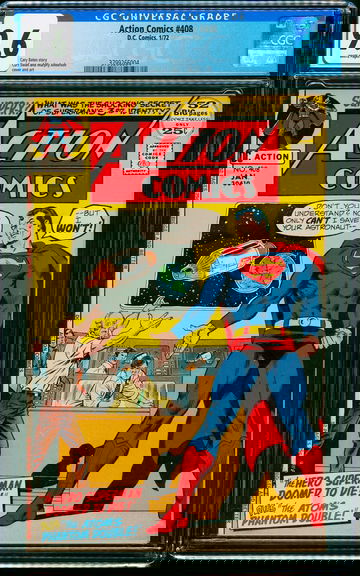 ACTION COMICS #408, CGC 9.6 NM+