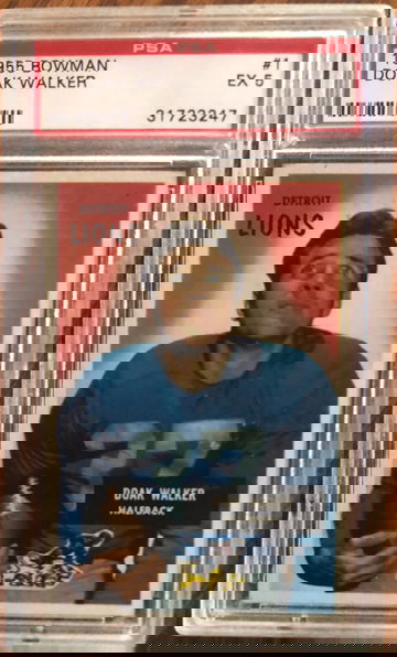 1955 Bowman #1 Doak Walker