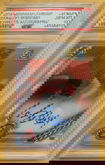 2019 bowman chrome Geraldo perdomo auto 