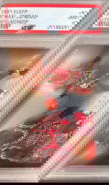 1993 Fleer • Michael Jordan • Living Legends • PSA 9