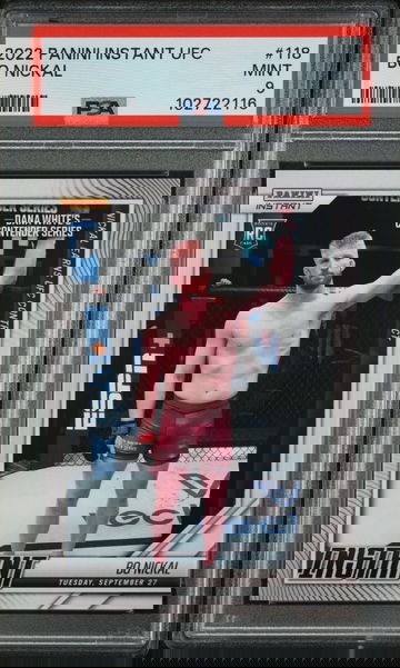 2022 Panini Instant Bo Nickal #118 RC /2558 PSA 9