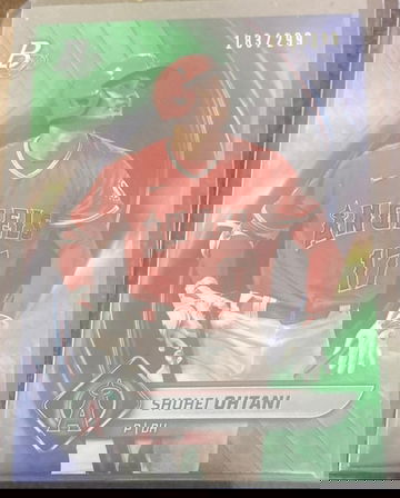 Shohei Ohtani 2022 Bowman Platinum Aqua Ice #183/299