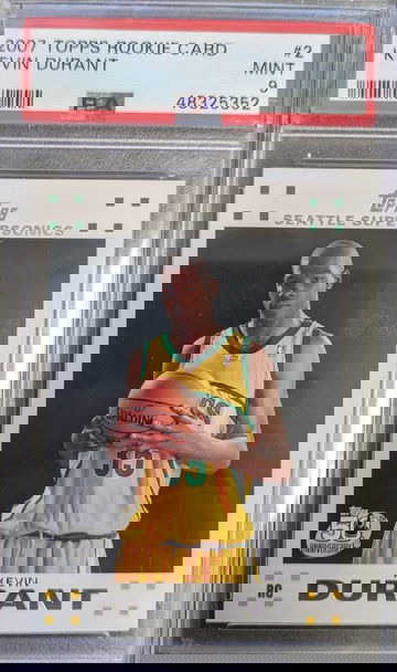 2007 Topps Kevin Durant #2 PSA 9