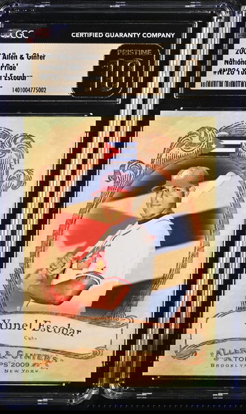 PRISTINE 10-2009 Allen & Ginter (National Pride) #NP26 Yunel Escobar