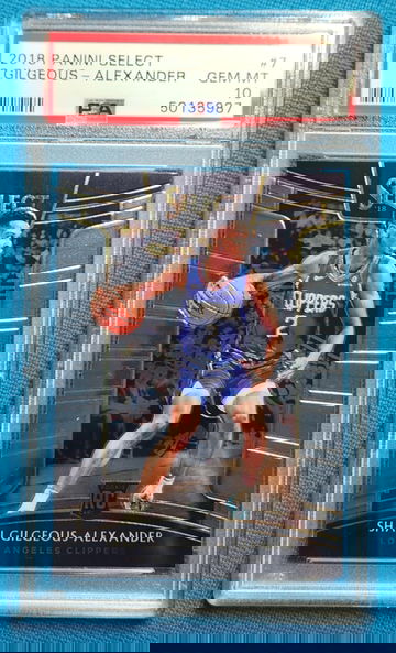 Shai gilgeous alexander 2018 rookie select mvp psa 10