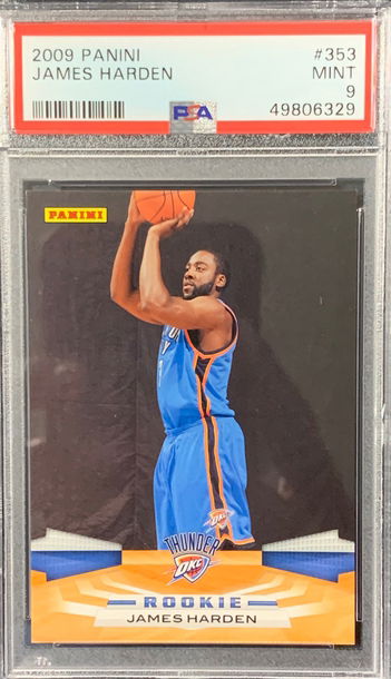 2009 Panini James Harden PSA 9