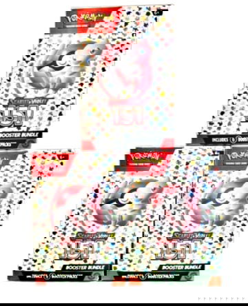 3-Pokemon Scarlet Violet S3.5 Booster Bundle Boxes