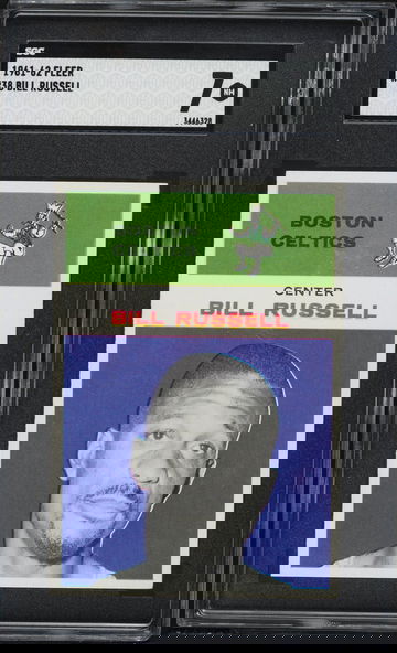 1961 Fleer Basketball Bill Russell #38 SGC 7 PWCC-S Top 5%