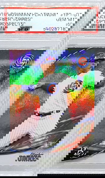 2016 Bowman Platinum Top Prospects #TP-GT Gleyber Torres PSA 10