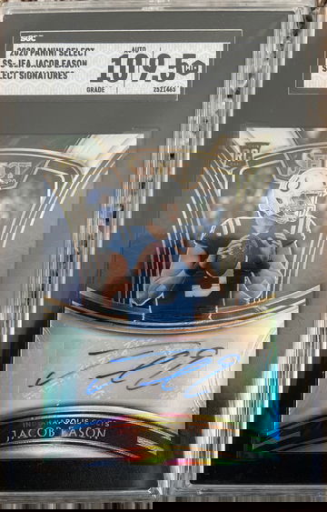 2020 Select SS-JEA Jacob Eason Select Signatures SGC 9.5 10 Auto