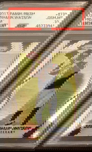 2017 Panini Prizm Deshaun Watson RC #279 PSA 10