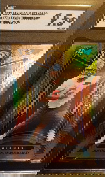 2022 Panini Gold Standard Kavon Thibodeaux platinum 62/75