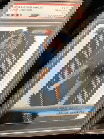 Luka Doncic Prizm Rookie 2019-20 PSA 10 gem mint 280