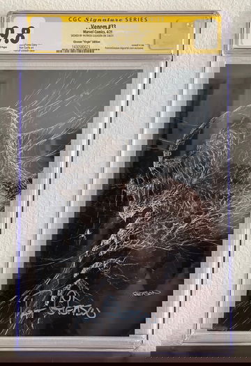 Venom 33 King In Black Gleason Virgin Edition 1st Print CGC SS 9.8